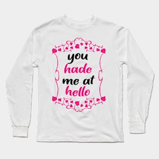 valentines day by chakibium Long Sleeve T-Shirt